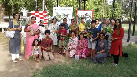 विश्व पर्यावरण दिवस: शक्ति लेडीज क्लब ने दिया पेड़ लगाओं-जीवन बचाओं का संदेश